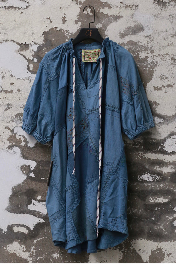 By Walid Constance Smock Antique Fabric UK BW-140203W-CAYENNE